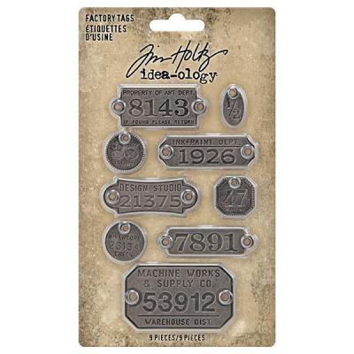 Idea-ology Tim Holtz - Factory Tags